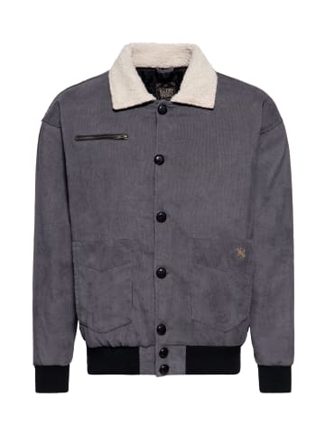 King Kerosin King Kerosin Cordjacke in grau