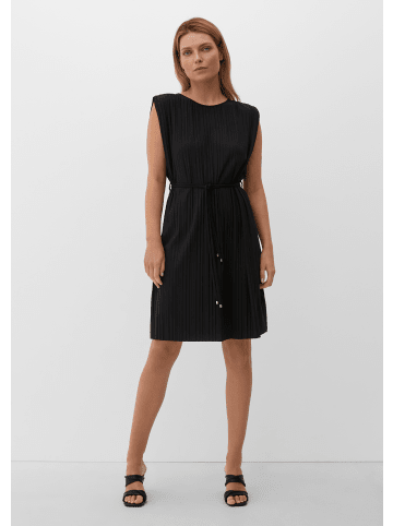 s.Oliver BLACK LABEL Kleid kurz in Schwarz