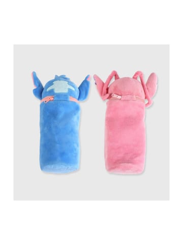 Lilo & Stitch Plüsch-Federmäppchen gefüllt Blau