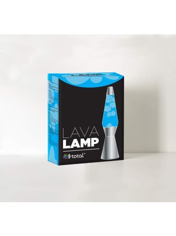 i-Total Lavalampe Magie Lavaspektakel: Einzigartiges für Ihr Zuhause Azul