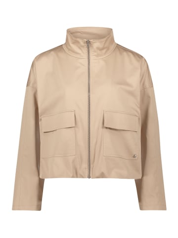 BETTY & CO Casual-Jacke mit Taschen in hellbraun