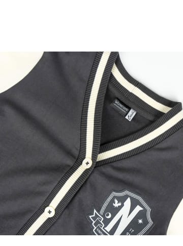 Cerda Sweatjacke Wednesday in Schwarz