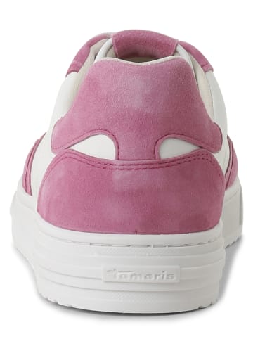 Tamaris Sneaker Sneaker in pink weiß