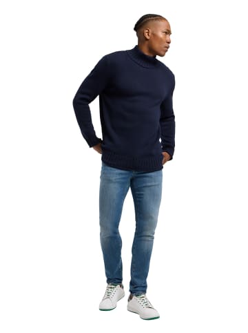 Carlo Colucci Strickpullover Doati in Navy