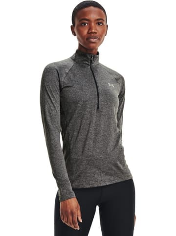 Under Armour Longsleeve "UA Tech mit ½ Zip" in Grau