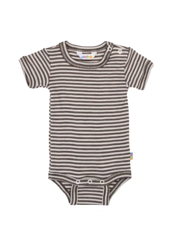 Joha Kurzarmbody Merinowolle/Seide in brown