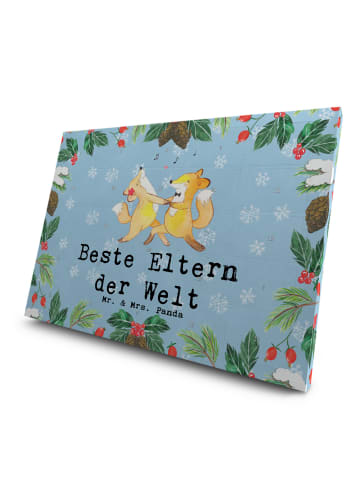 Mr. & Mrs. Panda Adventskalender Fuchs Beste Eltern der Welt mit... in Eisblau