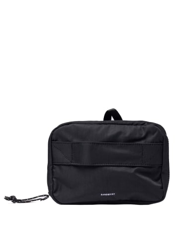 SANDQVIST Everyday - Kulturbeutel zum Aufhängen 21 cm (black) in schwarz