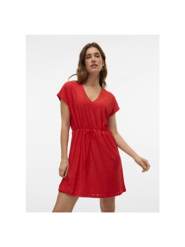 Vero Moda Kleid in Fiery Red