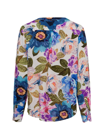 Franco Callegari Blusenshirt in mehrfarbig blau - 0047