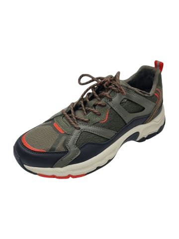 Camel Active Sportliche Schnürschuhe in Oliv