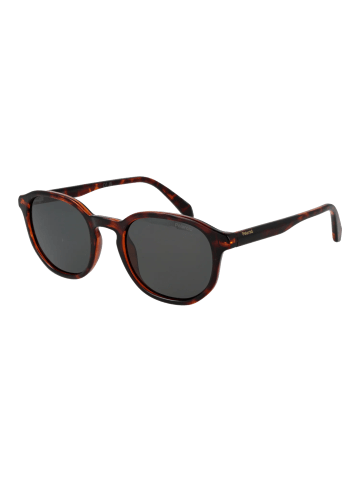 Polaroid Unisex Sonnenbrille Rund Braun