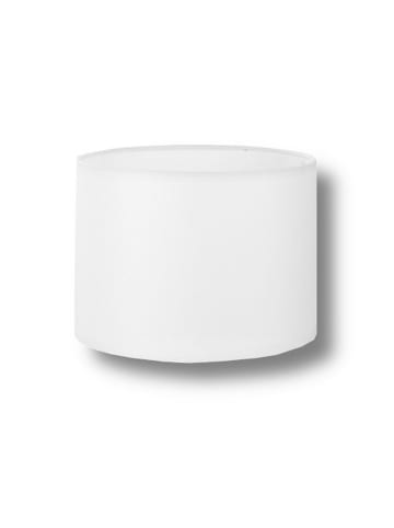 Licht-Erlebnisse Lampenschirm Ø 20 x (H)16 cm in Weiß