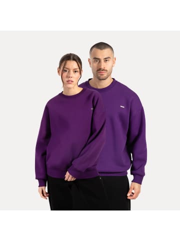 SMILODOX Unisex Sweatshirt Riven in Lila