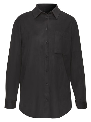 French Connection Langarmhemd in schwarz