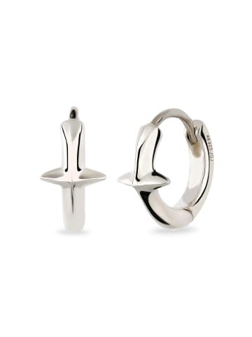 KUZZOI Ohrringe 925 Sterling Silber in Silber