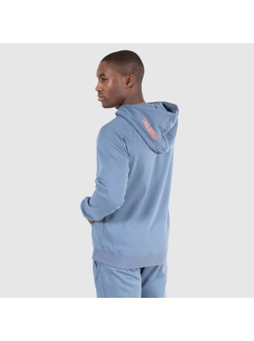 SMILODOX Hoodie Leon in Dusty Blue