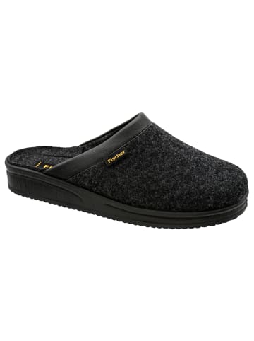 Fischer Markenschuh Herren-Pantoffel Andy in Anthrazit