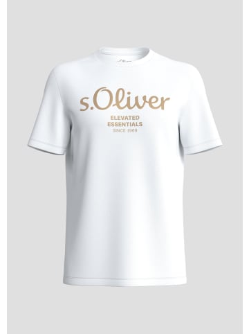 s.Oliver T-Shirt in 01D2_weiß