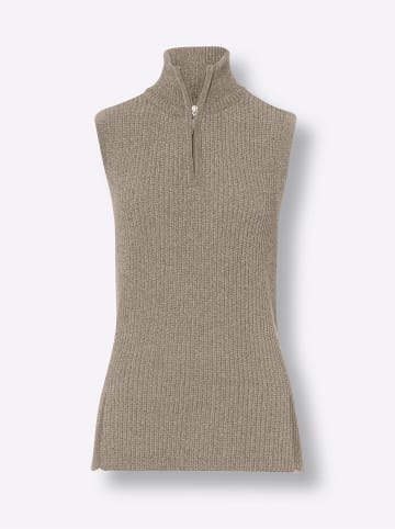 Sieh an! Pullunder in sesam