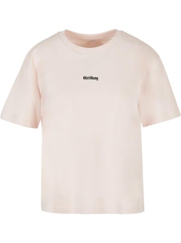 Mister Tee Shirt "Girl Gang Tee" in Rosa