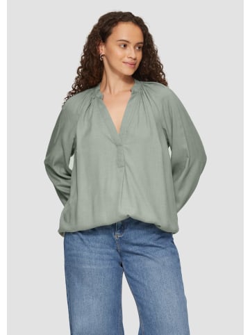QS Bluse in 7219_salbeigrün