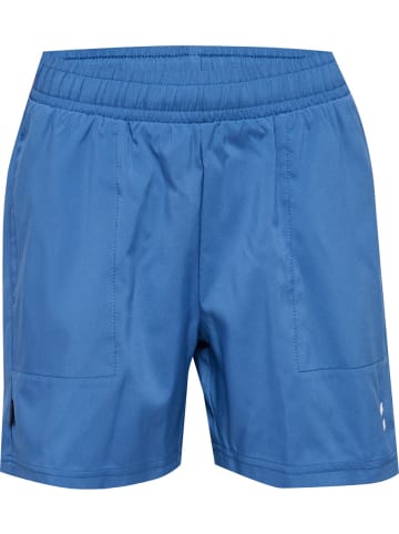 Hummel Kinder Short "Pulse Workout Shorts" in Blau