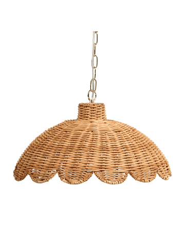 Beliani Pendelleuchten KUKULE in /Beige/Gold - (W) 43 x (H) 96 x (L) 43 cm