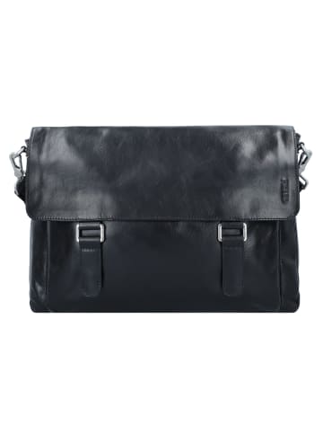 PICARD Buddy Aktentasche Leder 40 cm Laptopfach in schwarz