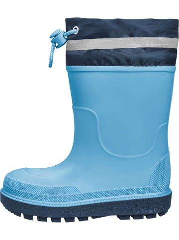 Playshoes Regenstiefel gefüttert in blau