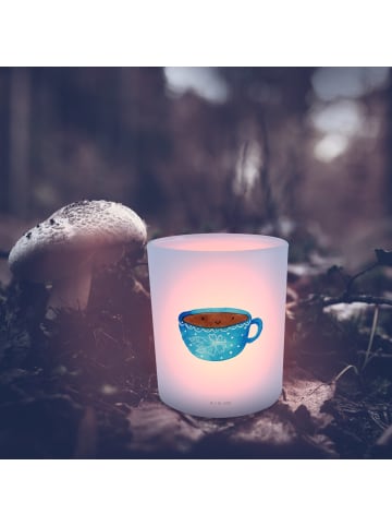 Mr. & Mrs. Panda Kerzenhalter Kaffee Tasse ohne Spruch in Transparent
