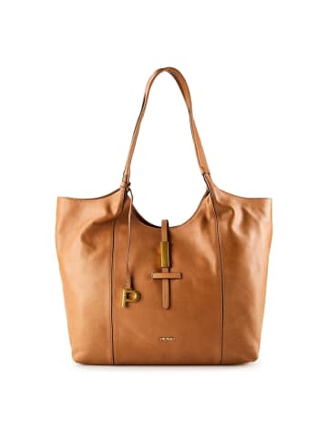 PICARD Whisper Schultertasche Leder 45 cm in cognac