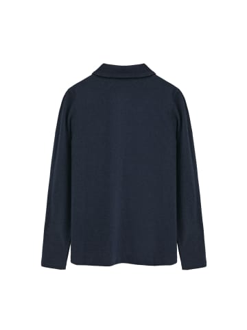 Polo Club Poloshirt MAN ALCIDES LONG SLEEVE SLIM FIT in Navy Blau