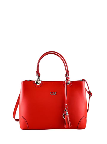 collezione alessandro Schultertasche " Mademoiselle " in rot