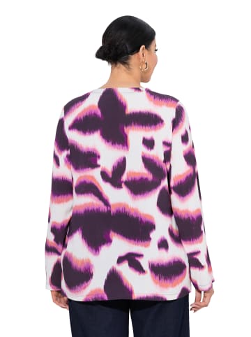 Ulla Popken Bluse in dunkle pflaume