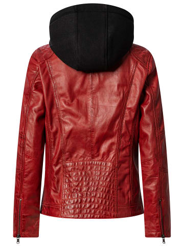 CBL Damen Lederjacke in rot