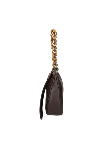 Gave Lux Schultertasche in TESTA DI MORO AND COGNAC