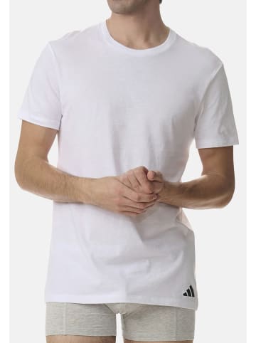 Adidas Sportswear Unterhemd / Shirt Kurzarm Active Core Cotton in Weiß
