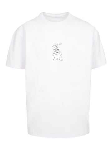 F4NT4STIC Heavy Oversize T-Shirt Alice im Wunderland in weiß