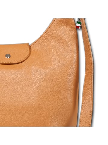 Florence Florence Umhängetasche Leder tan, hellbraun ca. 32cm