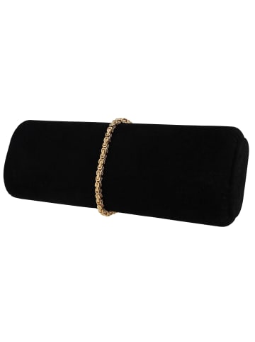 Adeliás Herren Armband aus Edelstahl 24 cm in gold