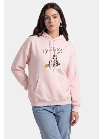 myMo Women Hoodie in Light Rose