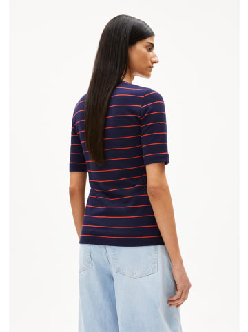 armedangels T-Shirt Jaanisara in marine rot