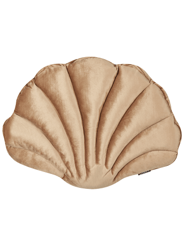 Beliani Dekokissen CONSOLIDA in Beige - (W) 47 x (H) 6 x (L) 35 cm