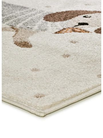 Atticgo Kinderteppich BEATS in weiß