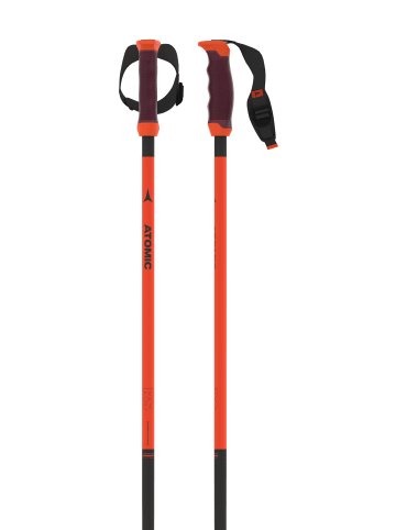 Atomic Skistöcke Alpin in rot