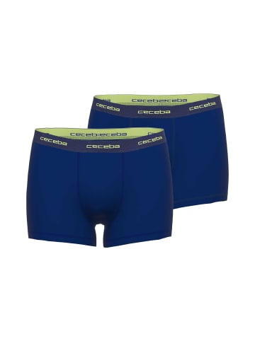 CECEBA Boxershort 2er Pack in Dunkelblau