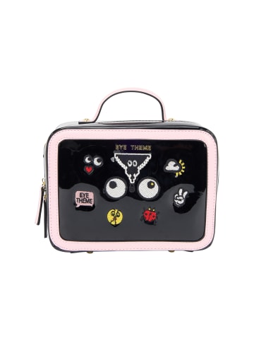 myMo Women Handbag in Black Pink