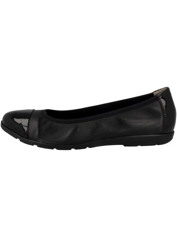 Caprice Ballerinas 9-22152-20 in schwarz