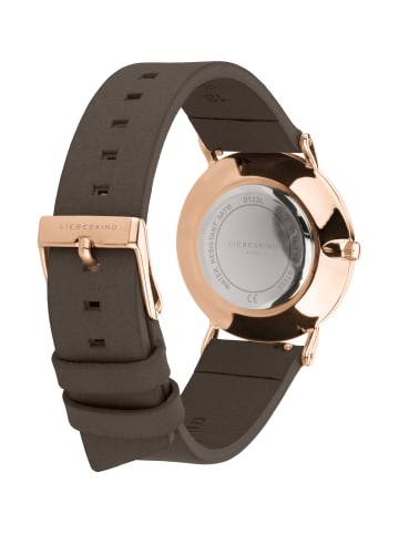 LIEBESKIND BERLIN Uhr Armbanduhr in dunkelbraun